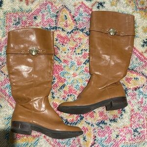Brown Tall Tommy Hilfiger Boots